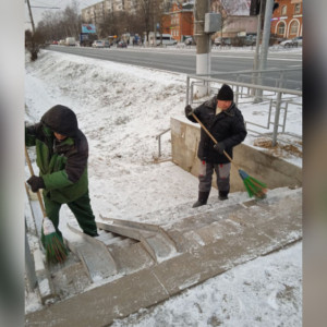 Из Владимира вывезли тысячу кубометров снега за сутки