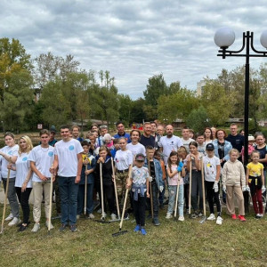 Жители Владимира очистили Соловьиный пруд