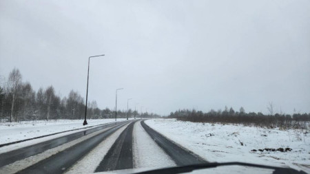 Зима с снегом вернулись во Владимир