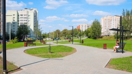 В Юрьевце открыли сквер на Гвардейской