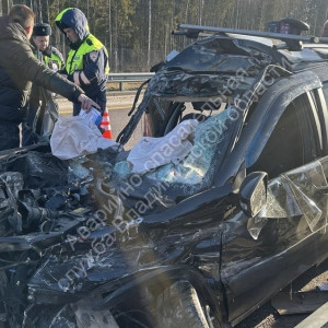 В ДТП на М-12 во Владимирской области пострадавшего водителя зажало в салоне