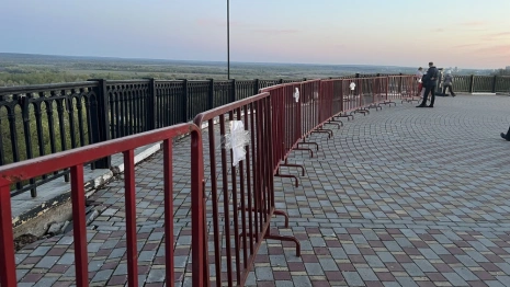 Смотровую площадку в парке имени Пушкина во Владимире отремонтируют ко Дню города