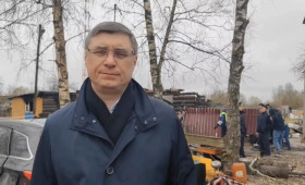 Владимирский губернатор записал видео с места падения БПЛА на дом в Александровском районе