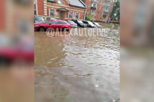 Александров затопило после ливней