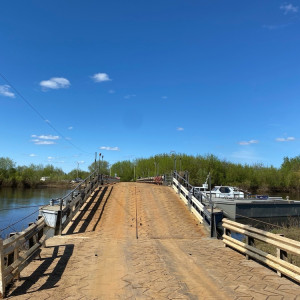 В Вязниках спустя 3,5 недели вернули понтонный мост через Клязьму