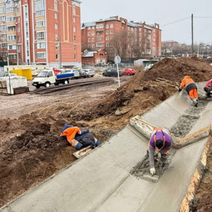 Во Владимире начали строительство дороги у ДТЮ