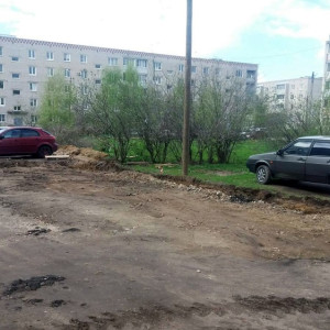 Во Владимирской области ремонт поселкового двора сорвал плывун