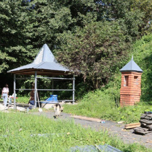 Во Владимире начали благоустройство Казанского родника