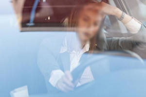 В Собинском районе автомобилистка вылетела в кювет