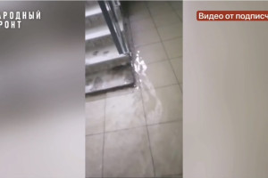 Во владимирском микрорайоне Веризино затопило новостройку