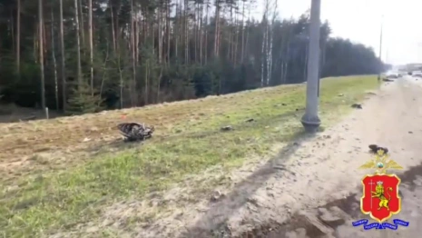 Водитель скутера погиб в ДТП на трассе М-7 во Владимирской области