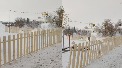 В Суздале запретили катание с горок