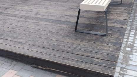 В Юрьев-Польском прокуратура заинтересовалась состоянием площади у Торговых рядов