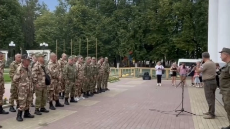 Из Владимирской области в зону СВО уехали 20 контрактников