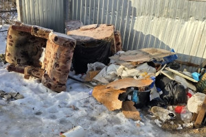 Кладбище Улыбышево под Владимиром завалили мусором