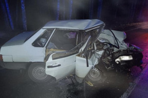 В Камешковском районе 40-летняя пассажирка легковушки погибла в ДТП