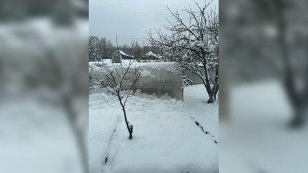 Юг Владимирской области засыпало снегом