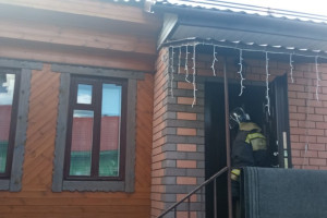 В Вязниках на пожаре в частном доме пострадали 2 человека