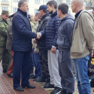 Из Владимирской области в зону СВО уехала очередная группа контрактников