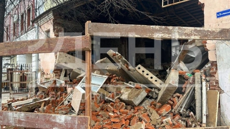 Рухнувший в центре Владимира дом начали готовить к сносу