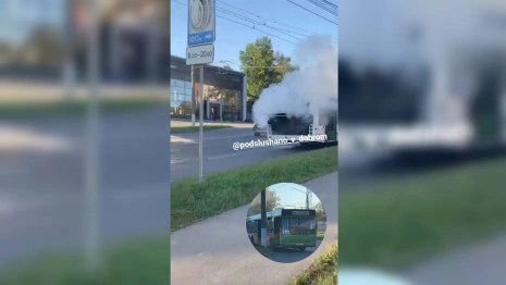 Во Владимире задымился социальный автобус