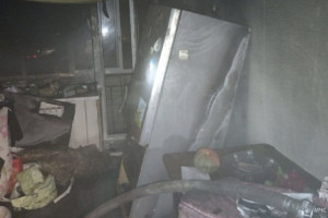 Спасенными на пожаре в многоэтажке Коврова оказались женщина и дети