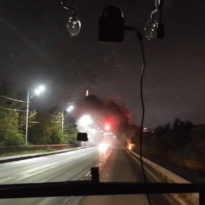 Болельщики владимирского «Торпедо» встретили победителей матча дымовыми шашками