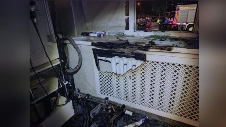 Во Владимире сгорела студия красоты