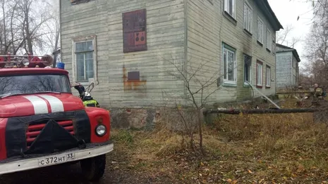 Во Владимирской области на пожаре погиб 58-летний мужчина