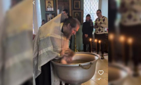 Владимирского священника отстранили от крещений после скандального видео 