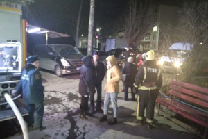 Во Владимире на пожаре пострадал мужчина