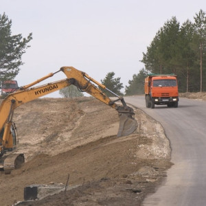 Во Владимирской области между двумя селами почти достроили новую дорогу