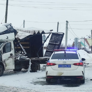 В Юрьев-Польском фура влетела в ГАЗель