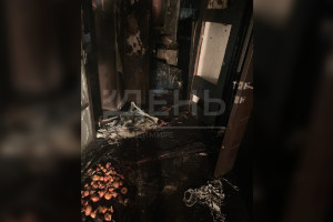 Во Владимирской области из-за пожара семья осталась без дома