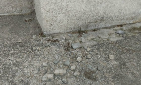 Во Владимире жильцы дома на Алябьева испугались осыпающегося фасада