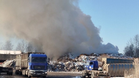 В Гусь-Хрустальном после крупного пожара на свалке арендатора оштрафовали на 300 тысяч