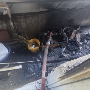 На пожаре во Владимире эвакуировали 18 взрослых и 10 детей