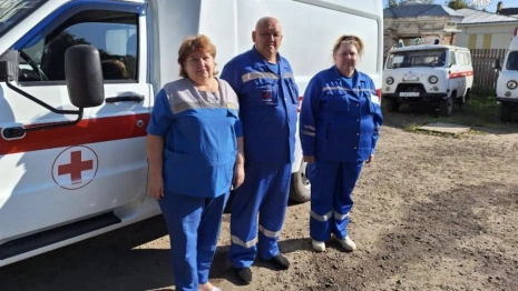 В Вязниках фельдшеры скорой помощи спасли 72-летнюю женщину с инсультом в лесу