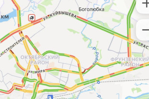 Очередное утро во Владимире началось с огромных пробок