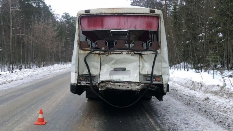 На трассе во Владимирской области столкнулись два автобуса
