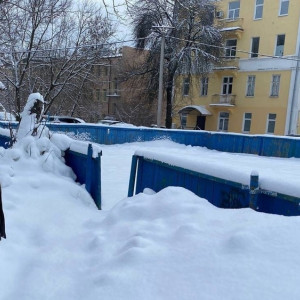 Во Владимире бесплатные катки занесло снегом