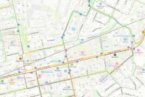 Во Владимире проспект Ленина встал в мертвой пробке из-за аварии
