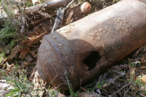 Рядом с границей Владимирской и Московской областей нашли авиационную бомбу