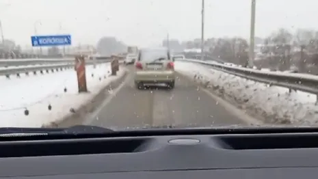 Во Владимирской области перекрыли полосу на мосту трассы М-7