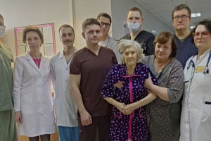 В Муромской ЦРБ поставили на ноги 96-летнюю пациентку