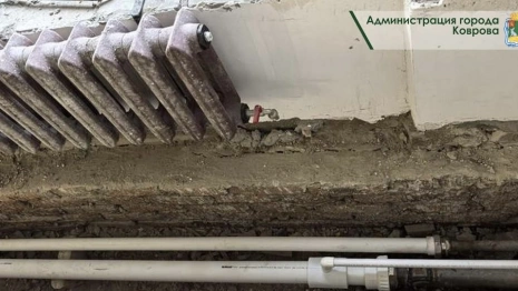 В детсаду №38 в Коврове заменили отопительные трубы после пожара