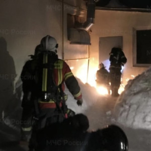 В селе под Суздалем загорелась котельная