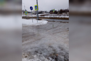 Дороги Владимира превратились в сплошной каток из-за погодных качелей