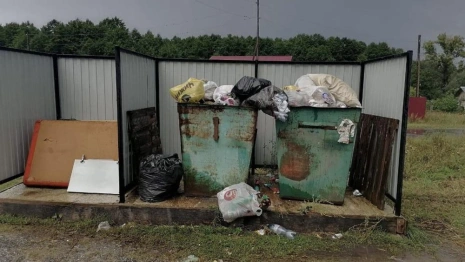 В Селивановском районе контейнерные площадки превратились в стихийные свалки