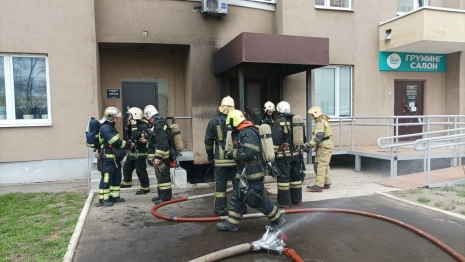 На пожаре во Владимире эвакуировали 5 детей